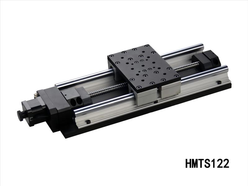 HMTS120 系列电控平移台 ( 圆导轨带支撑 + 滚珠螺杆 )